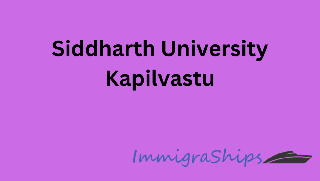 Siddharth University Kapilvastu